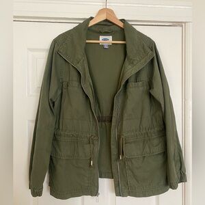 Green Old Navy women’s utility jacket size XL